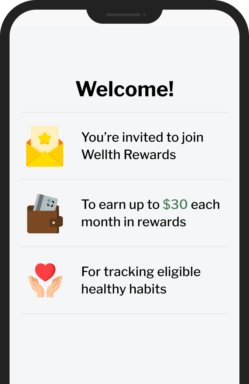 Sign up for Wellth Rewards!